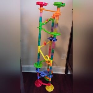 Colorful Marble Run Toy Set